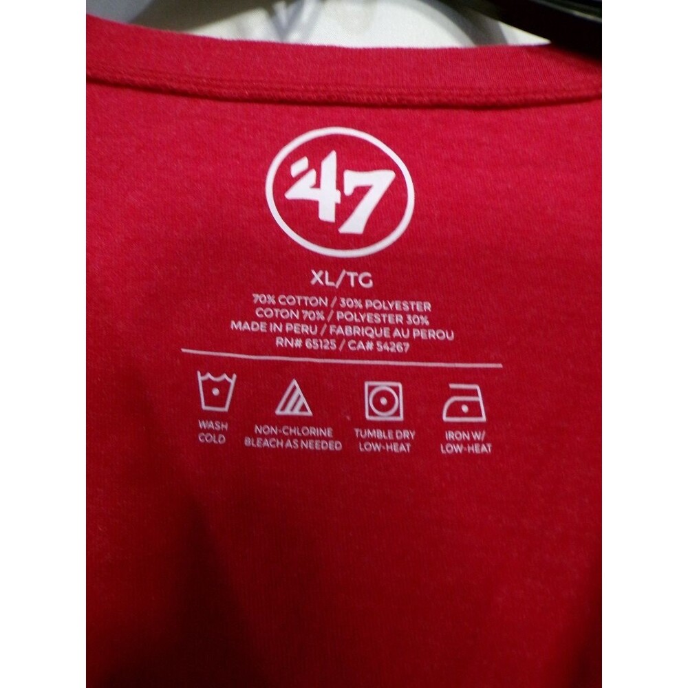 47 Brand Montreal Canadiens Women's T-Shirt XL Red Gameday Everyday - Picture 2 of 2